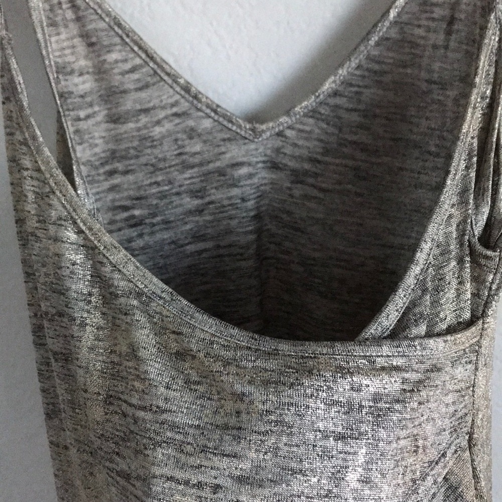 Fun Gold Foil Open Back Top - Picture 6 of 6